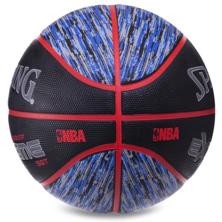 М&#39;яч баскетбольний SPALDING NBA Extreme SGT 83501Z №7 чорний-синій