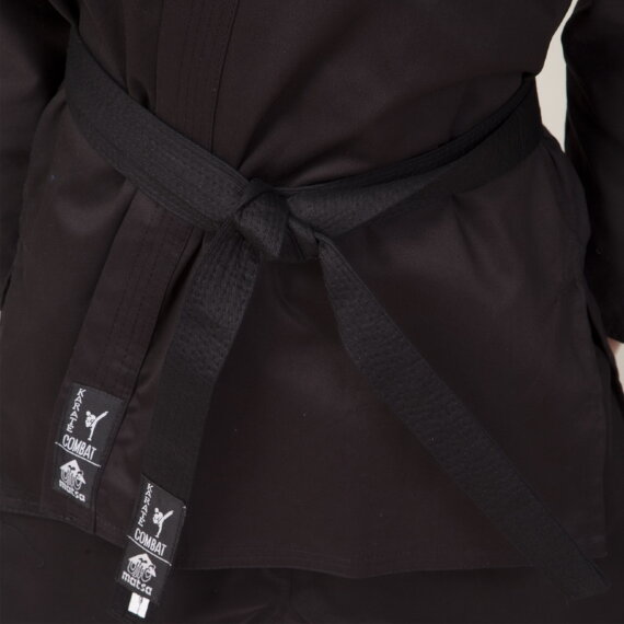 Кімоно для карате MATSA MA-0017 130-200см чорний