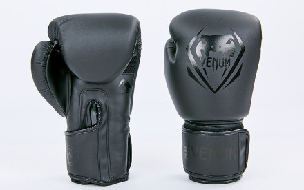 Рукавички боксерські Venum BO-8351-BK чорний