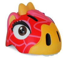 Детский 3D анимированный шлем Crazy Safety Красный Жираф