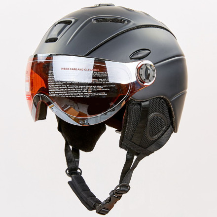 Гірськолижний шолом Snowpower MS-6296-BK із візором