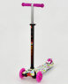 Самокат Scooter Maxi S779 Розовый Кружки "779-1400"