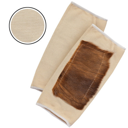 Наколінник, що зігріває із собачою вовною SP-Sport BC-1158 2шт білий