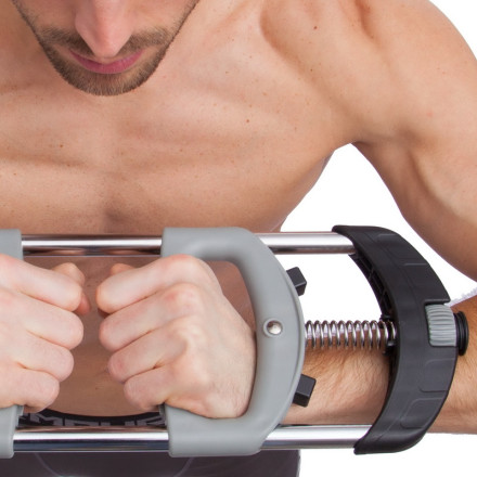 Еспандер плечовий регульований діаметр 2,3мм довжина 52см PRO-SUPRA HG-102 чорний-сірий