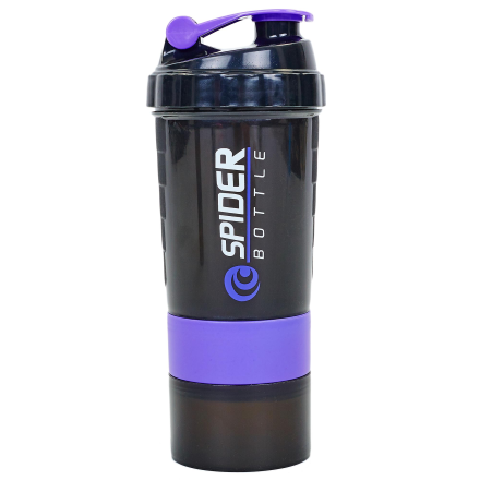 Шейкер 3-х камерный для спортивного питания SPIDER BOTTLE FI-6389