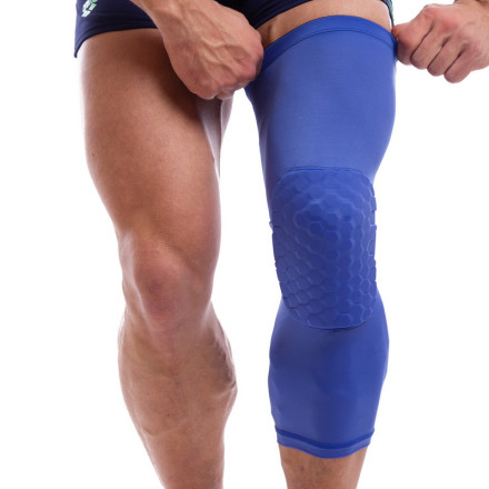 Наколінник для баскетболу компресійний SP-Sport 3065 1шт синій