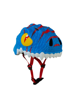 Дитячий 3D анімований шолом Crazy Safety БЛАКИТНИЙ ДРАКОН 