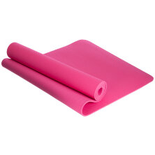 Коврик для фитнеса и йоги Yoga Mat 1x-слойный FI-4937 6mm розовый