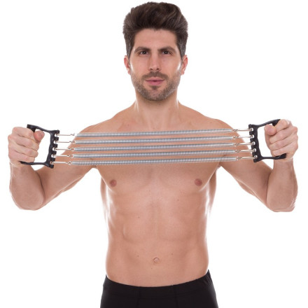 Еспандер пружинний плечовий 5 пружин SP-Sport FI-3827 53см