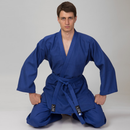Кимоно для дзюдо синее Matsa MA-0015