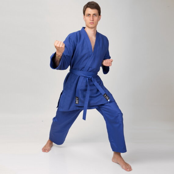 Кимоно для дзюдо синее Matsa MA-0015