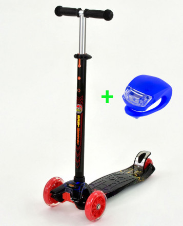 Самокат Scooter Maxi S779 Чорна блискавка &quot;779-1308&quot;