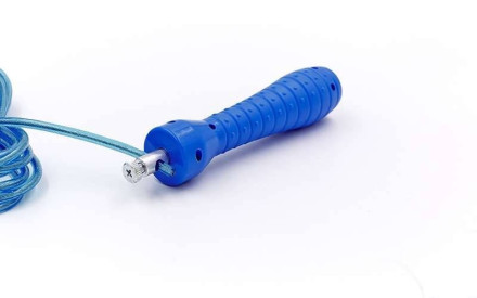 Скакалка швидкісна Кроссфіт зі сталевим тросом FI-4384