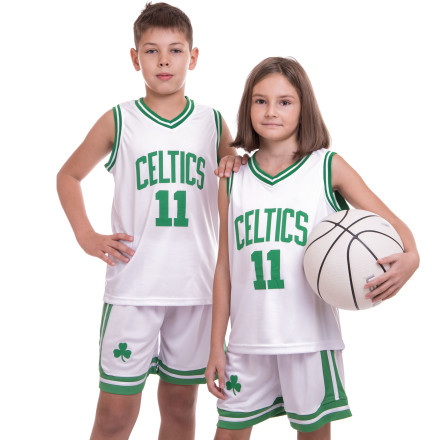 Форма баскетбольная подростковая NB-Sport NBA CELTICS IRVING 11 BA-0967-W