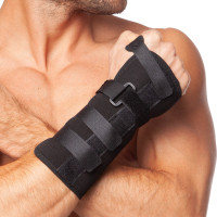 Бандаж для променево-зап'ясткового суглоба терапевтичний MUTE 9031 чорний