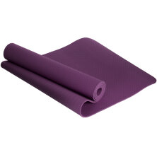 Коврик для фитнеса и йоги Yoga Mat 1x-слойный FI-4937 6mm сиреневый