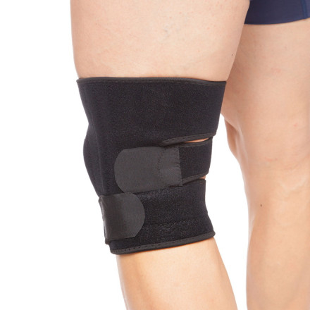 Наколінник бандаж напівжорсткий EXTREME 733CA 1шт чорний