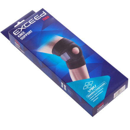 Наколінник бандаж напівжорсткий EXTREME 733CA 1шт чорний