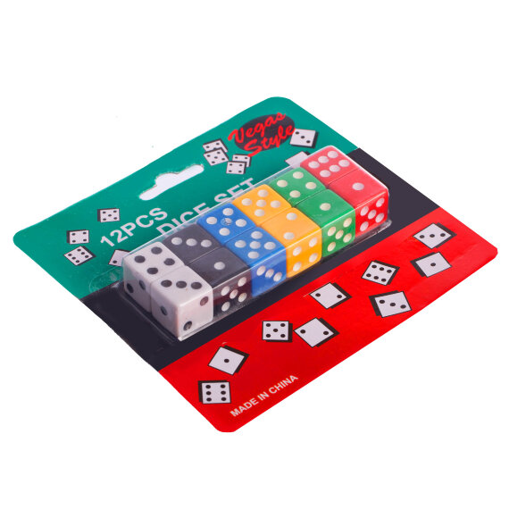 Кости игральные для игр IG-15127 12 шт.
