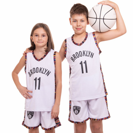 Форма баскетбольная подростковая NB-Sport NBA BROOKLYN IRVING 11 BA-3579