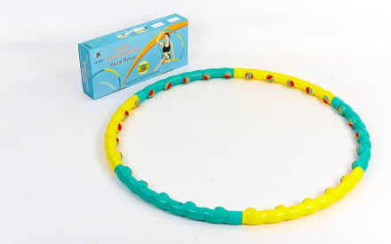  Обруч массажный Hula Hoop FI-1358 COLOR BALL