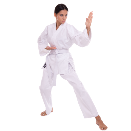 Кімоно для карате FISTRAGE VL-8190 110-190см білий