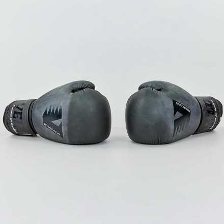 Рукавички боксерські шкіряні Velo VL-8187-bk чорний