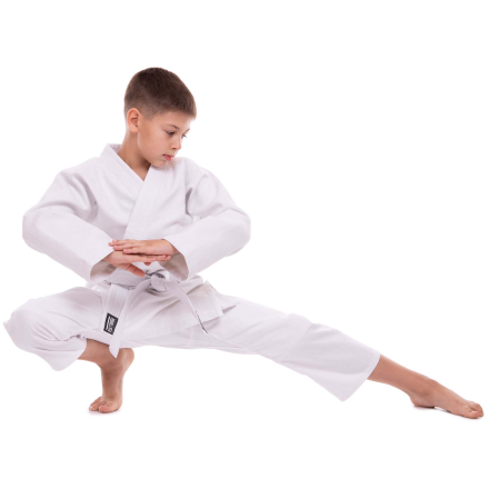 Кімоно для дзюдо FISTRAGE VL-8192 110-190см білий