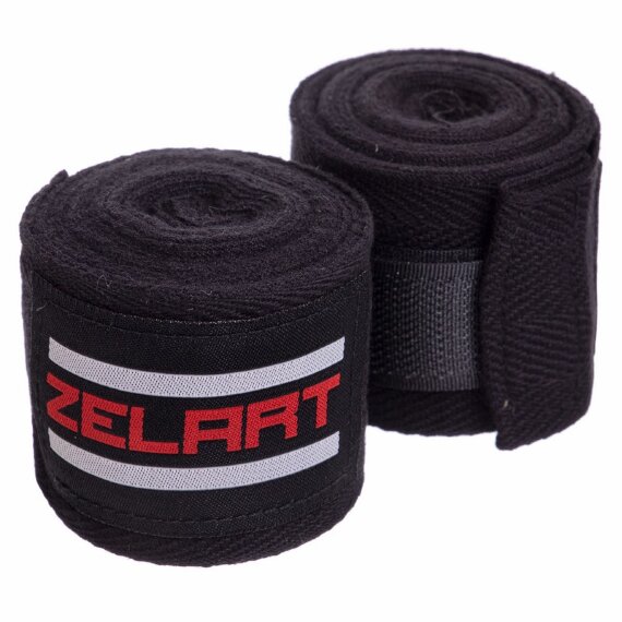 Бинты боксерские хлопок ZELART BO-2895 3м