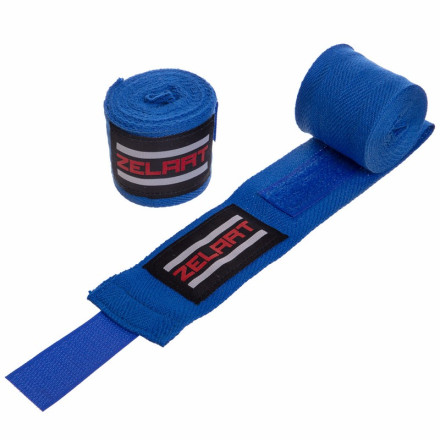 Бінти боксерські бавовна ZELART BO-2895 3м