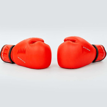 Рукавички боксерські шкіряні Velo VL-8187-R червоний