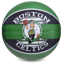 Мяч баскетбольный  SPALDING NBA Team BOSTON CELTIC 83505Z №7 зеленый-черный